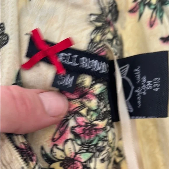 Hell Bunny Skull and Floral Pinup Sundress - Picture 8 of 9